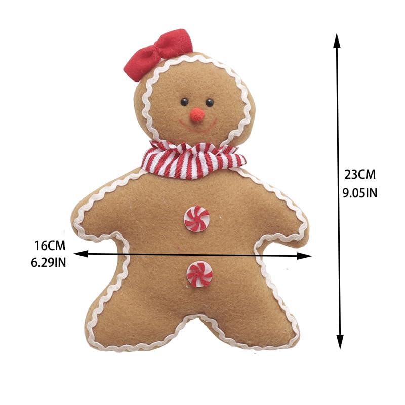 sufiakun様ローズクォーツ　クッキー人形　置物　クリスマス　ジンジャーマン クリスマス人形 クリスマス 飾り 人形 置物 ジンジャーマン クッキー