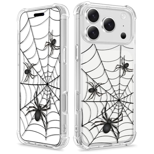 Coque iPhone 17 Pro 6,3 pouces silicone pour soirées et quotidien d'Halloween