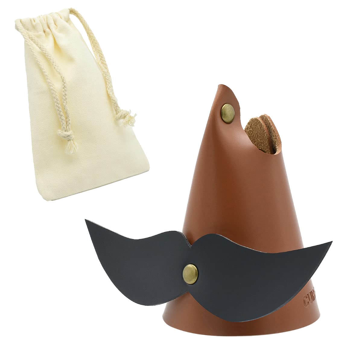 CUIR POCHE メガネスタンド（ヒゲ）