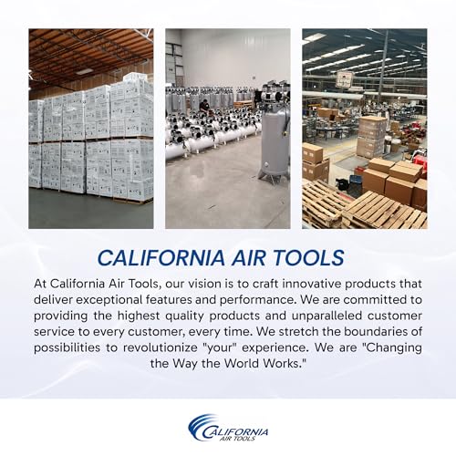 California Air Tools 255C 2.5 Gallon Pressure Pot for Epoxy Resin Casting, Coated Steel Tank, Portable, Blue