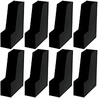 Vista 15 de YBM HOME Organizador vertical para archivos, diseño frontal abierto para un fácil acceso a archivos, documentos y revistas, ideal para oficina