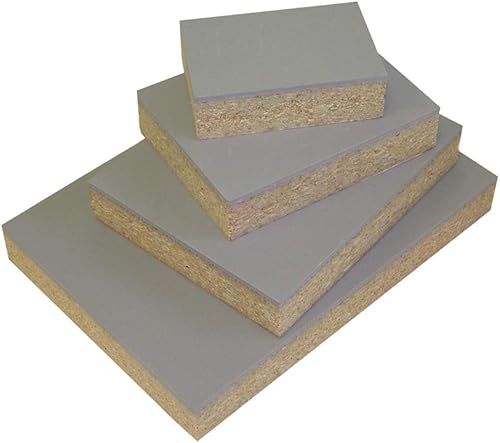 Speedball Bloque de linóleo gris Baron Rojo Montado en tablero de partículas de 34", 6" x 8"