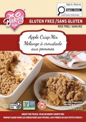 XO Baking Co. Gluten Free Apple Crisp Mix; Non-GMO; Rice