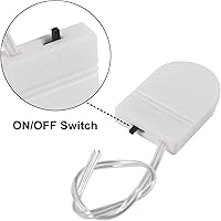 Vista 4 de Alinan Soporte de batería con botón, soporte de batería de celda de moneda con interruptor CR2032 1 X 3V Soporte de batería de cajas