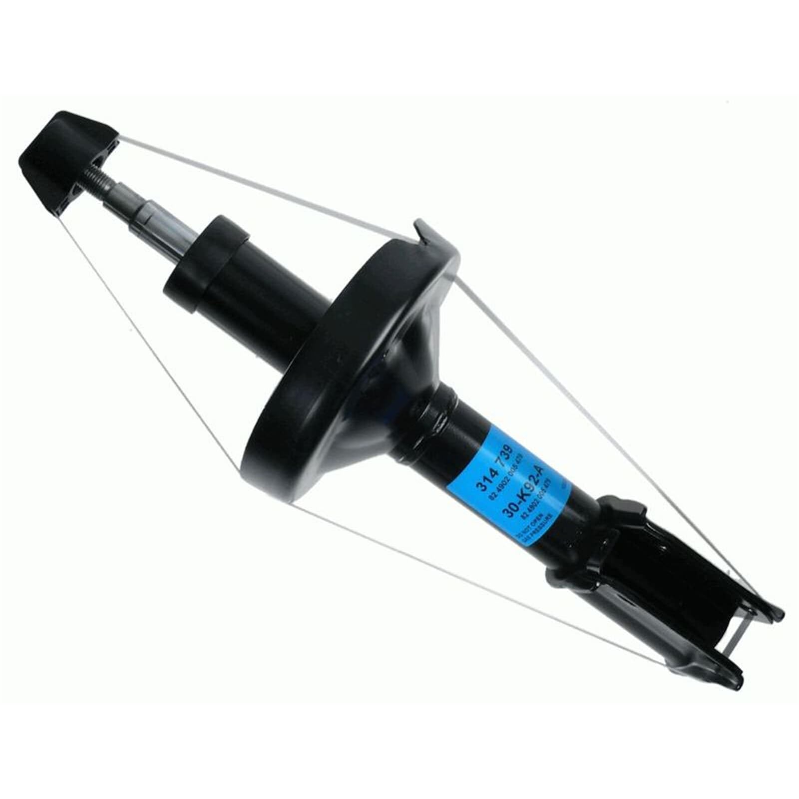 SACHS 314 739 Amortiguador compatible con Renault Clio Mio II (BB_, CB_) 1998-2016 Eje Delantero y Otros Vehículos