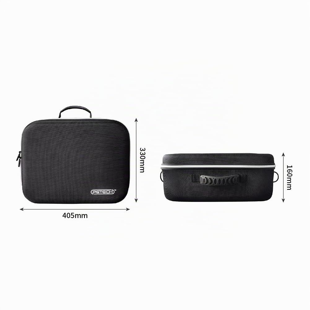 bolsa de almacenamiento multifuncional Estuche de transporte de viaje de gran capacidad caja de almacenamiento a prueba de golpes organizador para accesorios PS VR2