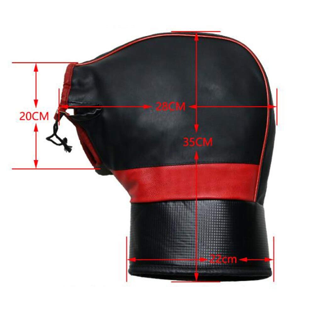 Rękawice motocyklowe, rękawice motocyklowe 1 para zimowych termicznych rękawic motocyklowych na kierownicę uniwersalne wiatroszczelne wodoodporne ciepłe osłony dłoni na kierownicę motocykla