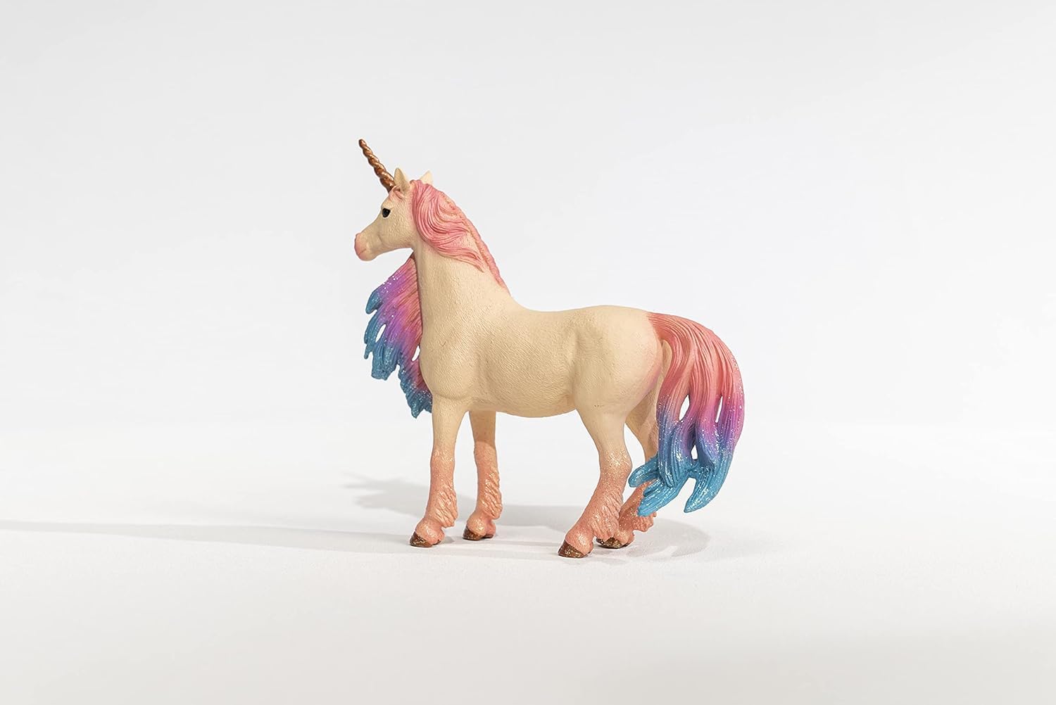 Schleich BAYALA | Yegua Unicornio Marshmallow 70723 | Figura Detallada y fantástica | Gran Regalo para niñas y niños | Figura de colección | Juguete a Partir de 5 años | 13 x 4 x 13 cm