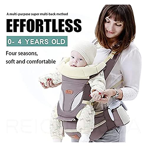 HXR kinderwagen 3 in 1 Multifunctionele Baby Carrier Hip Riem Kruk ergonomische Kangaroo Baby Carrier Rugzak met… - Image 7