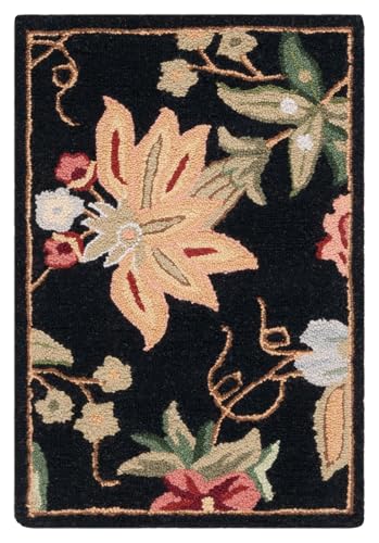 Tapete decorativo SAFAVIEH Chelsea 50x76 cm negro miniatura 3
