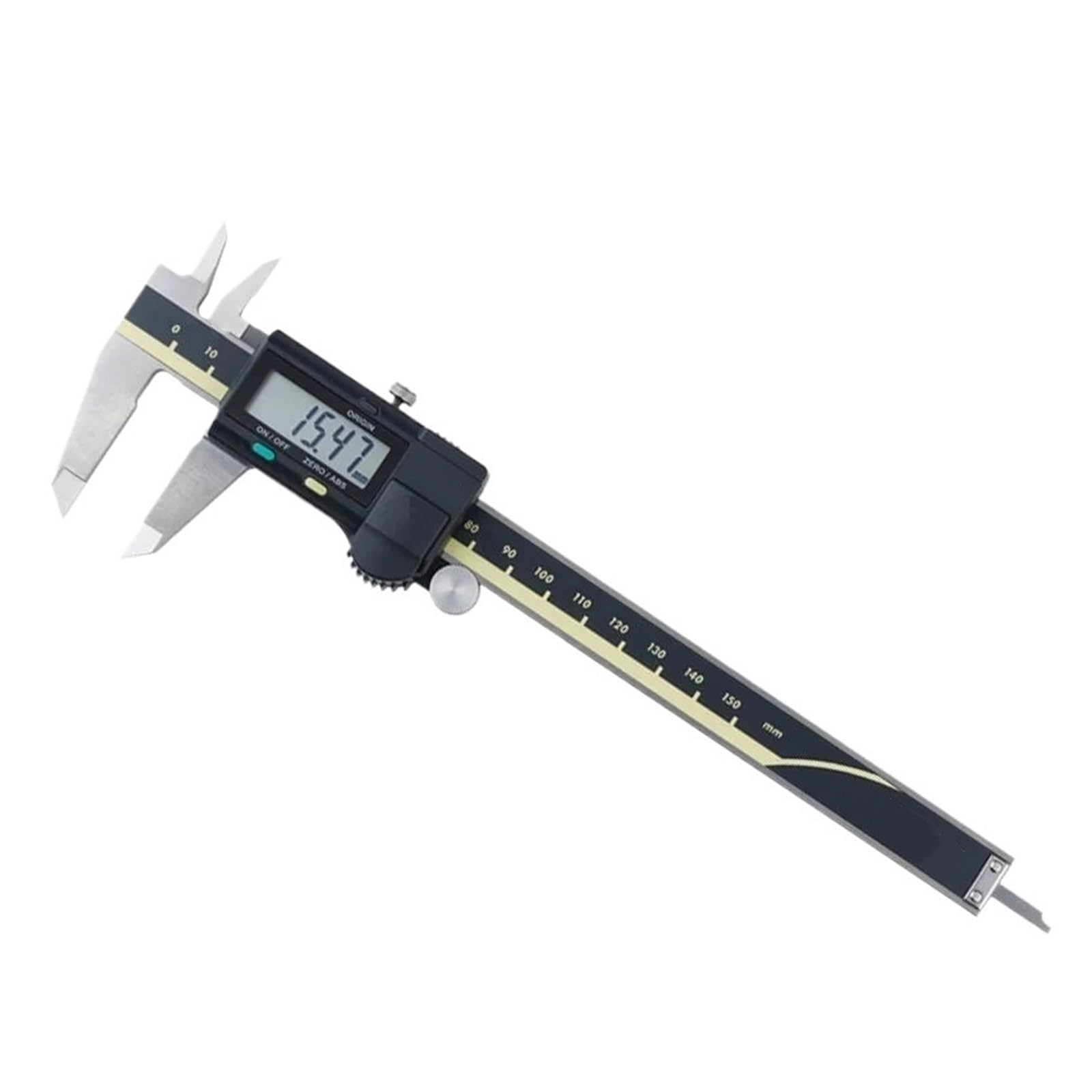 Suwmiarka cyfrowa ze stali nierdzewnej 500-196-20 suwmiarka z noniuszem 0-150 mm 200 300 LCD pomiar elektroniczny (150 mm 500-196-20)