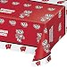 Creative Converting Wisconsin Badgers Plastic Table Cover, 54"x108"