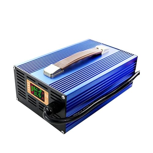 48V 20A 18A Charger 60V 72V 15A 18A Gel Battery Maintenance-Free Battery for 60v 72v 15A AGM Gel Lead Acid Battery LCD Display (Color : 60V 15A, Socket Standard : Gel Battery)