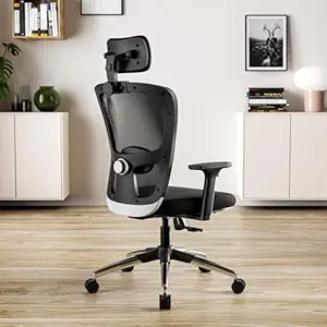 Green Soul Jupiter Superb | Office Chair | 3 Years Warranty | Smart Multi-Tilt Lock Mechanism | Ergonomic Chair for Home & Office |Mesh Fabric | High Back (Black)