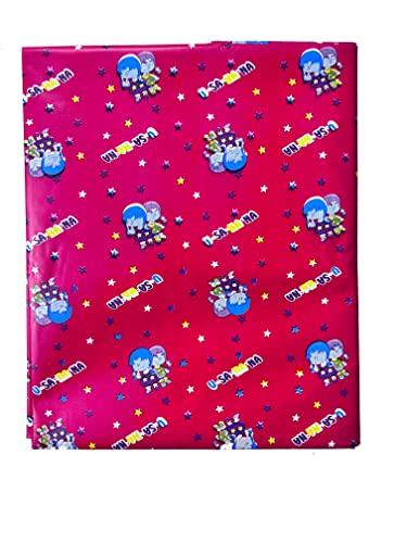 Image of EcoSoft Plastic Sheet,PVC Sheet for Kids,Rubber Sheet for Babies,Bed Wetting Protector(90 x 135 cm) (Maroon USA)
