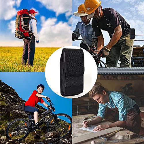 Nylon Cell Phone Holster For Samsung Galaxy S23 Plus S22+ S21+ S21 Fe S20 Fe S10+ A34 A54 A53 A52 A33 A32 4G Note 20, Iphone 14 Pro Max 13 12 11 Pro Max, Oneplus N20 5G, Belt Clip Case Pouch Holder #TOP6