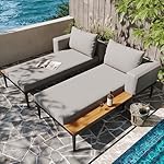 Outdoor Daybed für 2 Personen, teilbar