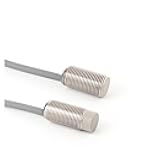 High Precision 1/2/4mm inductive capacitive Proximity Sensor Adjustable Cylindrical PNP/NPN Output NPN(M8 Non-Flush PNP NO-Sn:2mm)