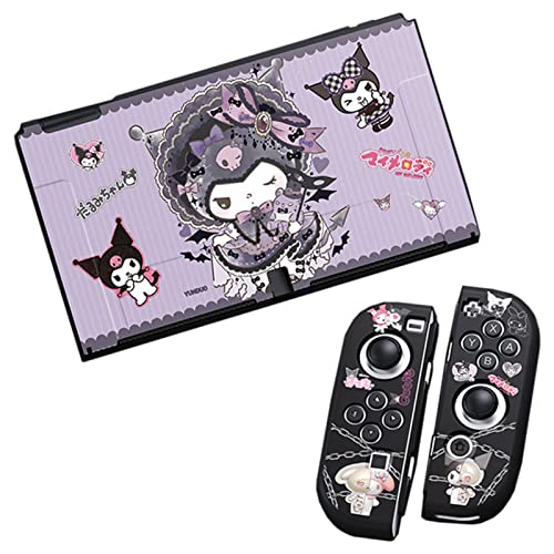 Switch OLED �ی�P�[�X �X�C�b�` �L�@EL �J�o�[ ���킢�� �A�j���[�V���� �L�����N�^�[ ���̎� TPU�� ���E�ȒP �S�ʕی� �Ռ��z�� �h�o �L�Y�h�~ ����~�� �e�w�L���b�v4�t��