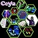 Ceya Fluorescent Blue Glow Powder, 5.3oz/150g Glow in The Dark Pigment Powder, Luminous Powder Resin Color Pigment, Fluorescent Pigment Dye for Epoxy Resin Slime Paint Nail Art Party DIY Crafts