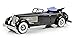 Esval Models 1937 Duesenberg SJ Town Car by Rollson (Fully Open) in 1:43 Scale
