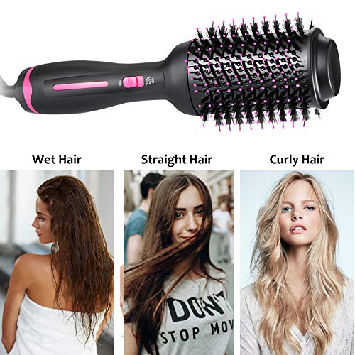 image for BEAUTIKEN Hair Dryer Brush,Hair Dryer & Volumizer Hot Air Styler Brush