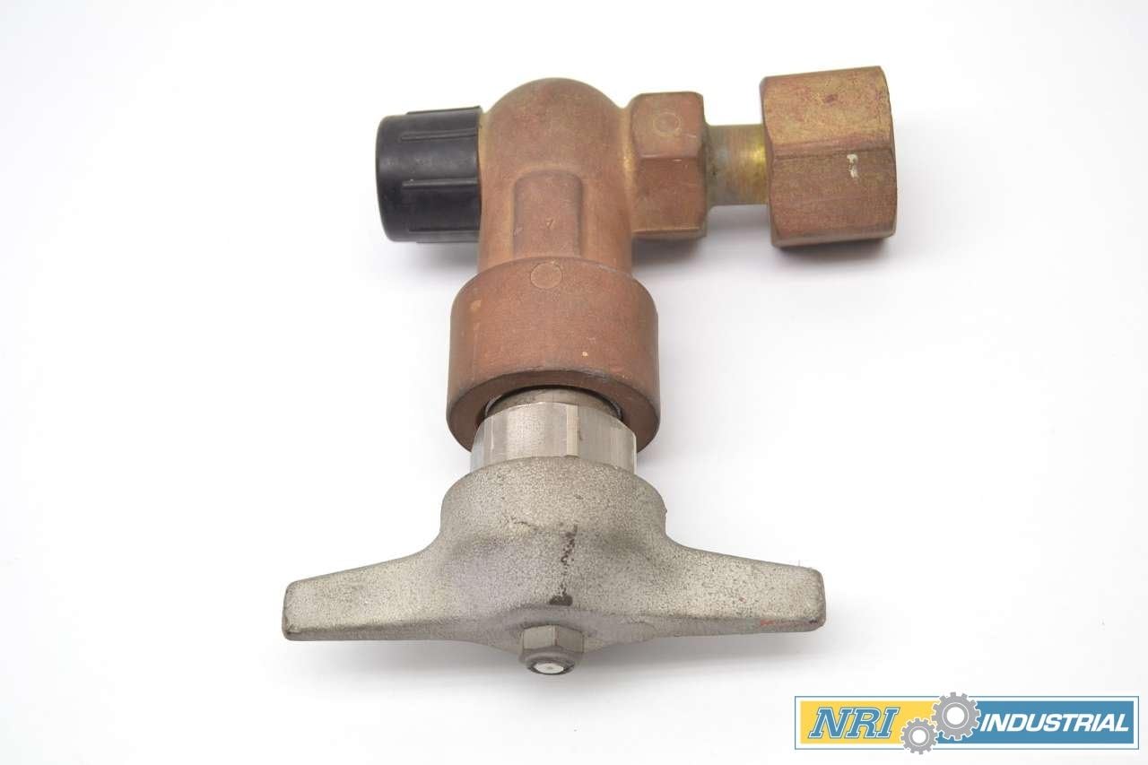 NEW REGO NUL9510R HIGH PRESSURE 3500 PSI SHUT OFF 1 IN NPT GLOBE VALVE B457028