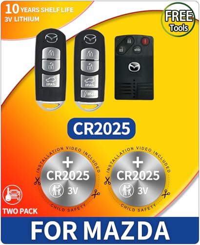 Knmipm CR2025 Key Fob Battery Replacement Review: Reliable Power for Your Mazda Key?
