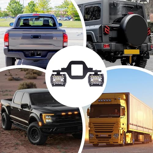 Tira de luces LED para enganche trasero de coche y remolques 4