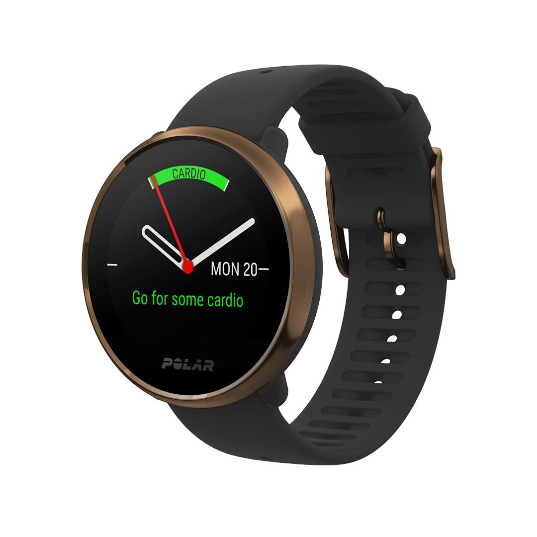 Polar Ignite - Reloj Inteligente de Fitness con GPS Integrado, Smartwatch, Pulsera Deportiva Sumergible con Sensor de Pulso óptico en la Muñeca, Guía de Entrenamiento