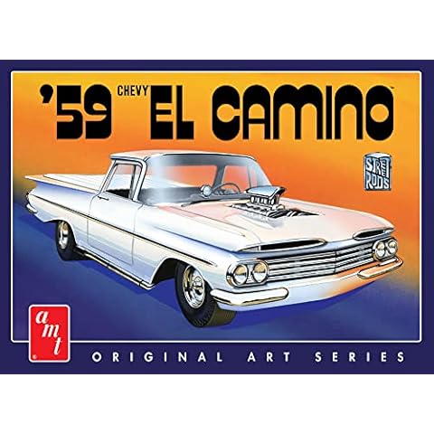 Desconocido AMT 1959 Chevy El Camino (Serie de Arte Original) Kit de Modelo a Escala Cover