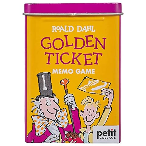 Golden Ticket Memory Game Cover