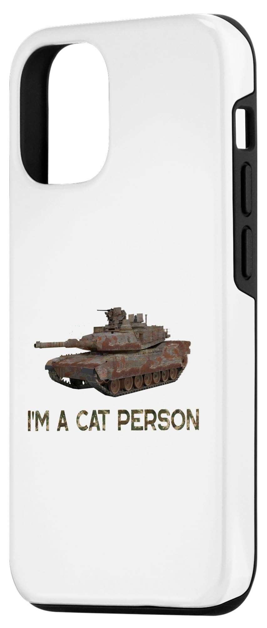 Amazon.co.jp: iPhone 14 Pro I'm a Cat Person WW2 タイガータンク