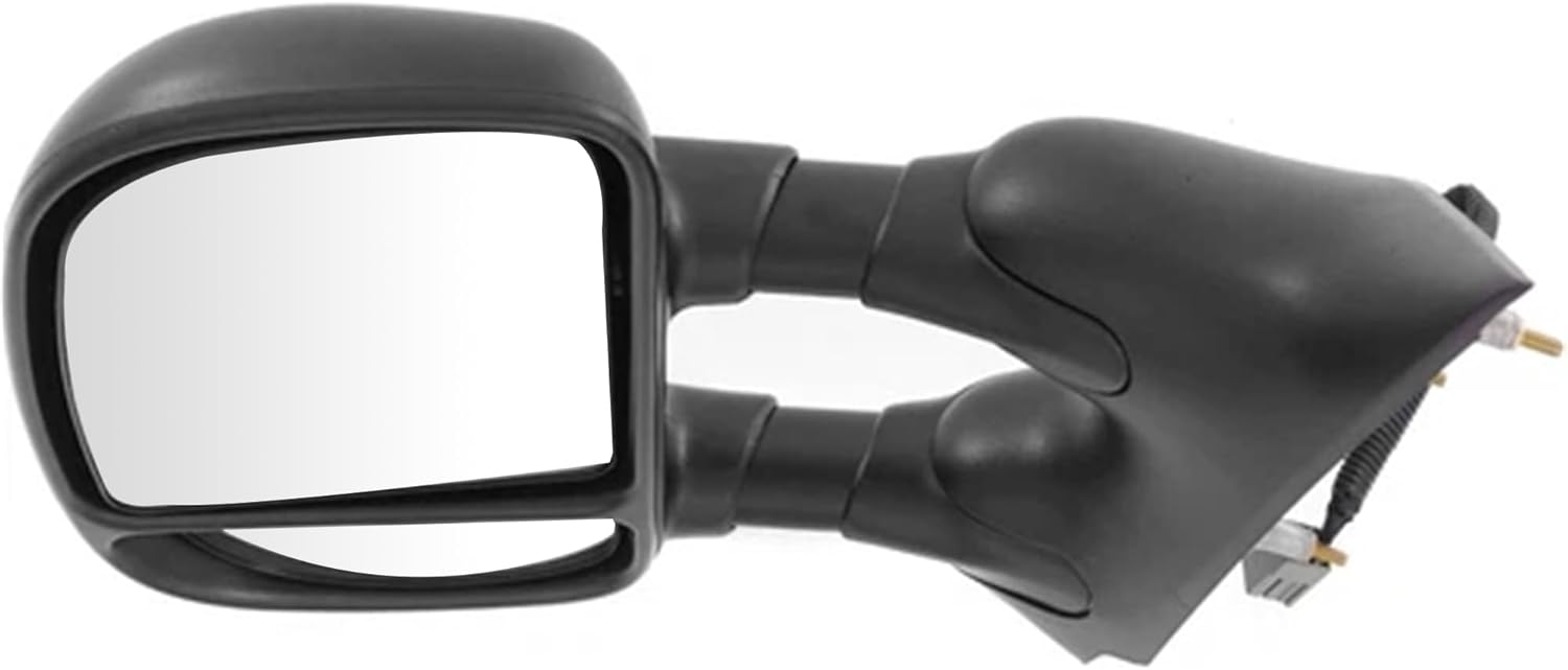 PartsFlow 2Pcs Power Folding Mirrors For 2009-2016 Ford E-350 Super Duty/E-450 Super Duty/E-150/E-250/Econoline Van FO1320329, FO1321329