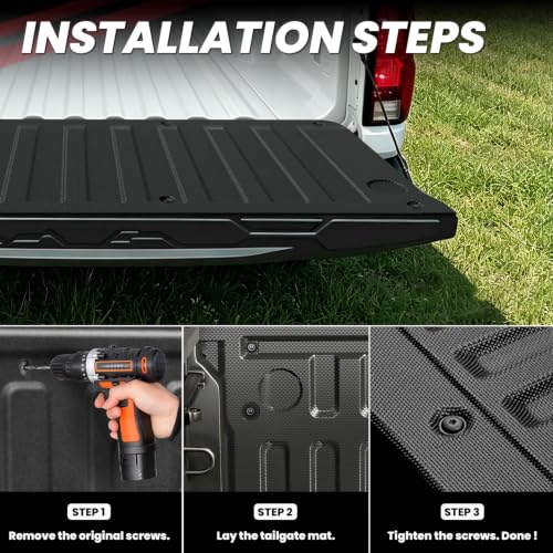 Image of LASFIT Truck Tailgate Mat for Chevrolet Colorado & GMC Canyon 2023-2026