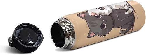 Miniatura 73 de Flashideas Blue Butterfly - Botellas de agua de acero inoxidable aisladas al vacío, a prueba de fugas, ligeras, mantienen el frío y el calor, ideal