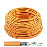 S/FTP doppelt geschirmtes,Super abgeschirmte Entstörungsfähigkeit,Geeignet für die Netzwerkverkabelung,Sicherheitsalarmsystem,Heimnetzwerkinstallation,Bau und Kommunikationstechnik etc.