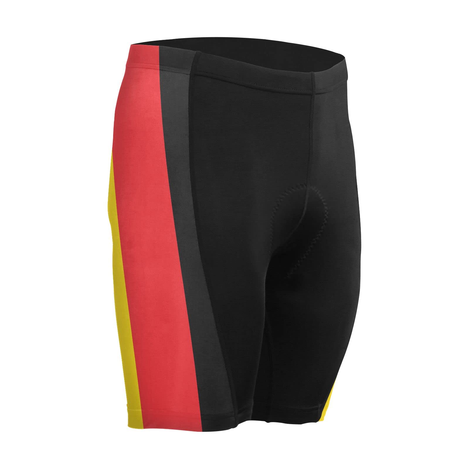 Germany Flag Men's Bike Shorts Padded Cycling Bicycle Biking Shorts Tight Multicolor