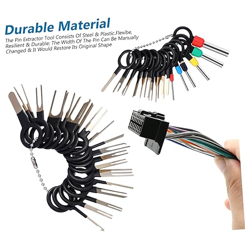 Outil d'extraction de goupilles de connecteurs : kit universel de démontage de cosse