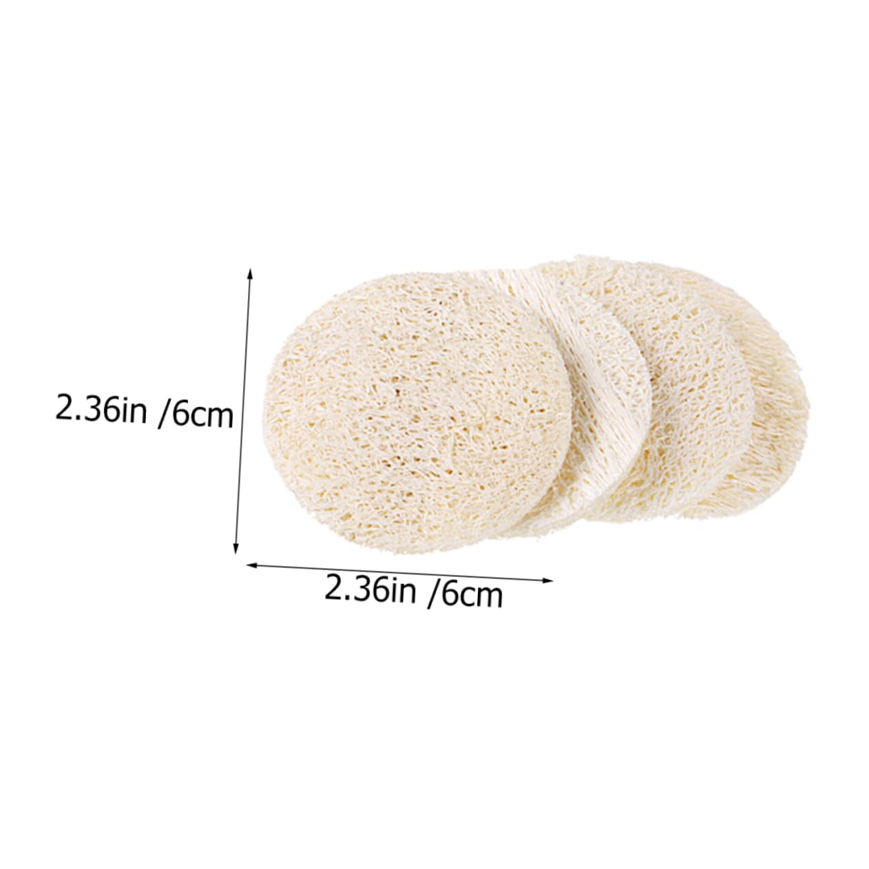 Healeved 40Pcs Natural Loofah Oil Absorbing Sheets for Face Portable Facial Blotting Paper Skin Friendly Durable for Oily Skin The Go Use Makeup Friendly Oil Control