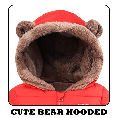 Image of Winter Coat For Baby Boys Girls Fleece Jacket Toddler Clothes