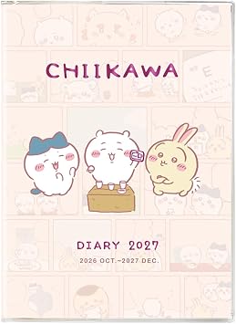 2027 Notebook, Chiwa, B6, Comic Design Diary, Minai Ijan