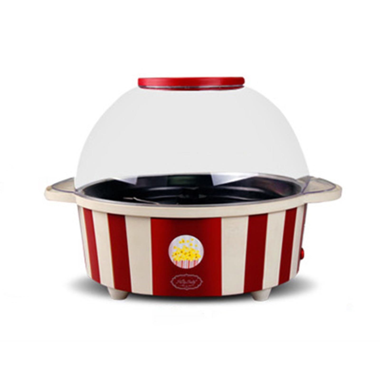 fabricant de pop-corn Machine à pop-corn électrique domestique, petite boule, entièrement automatique, Mini for enfants, peut ajouter de l'huile sucre pour un usage familial