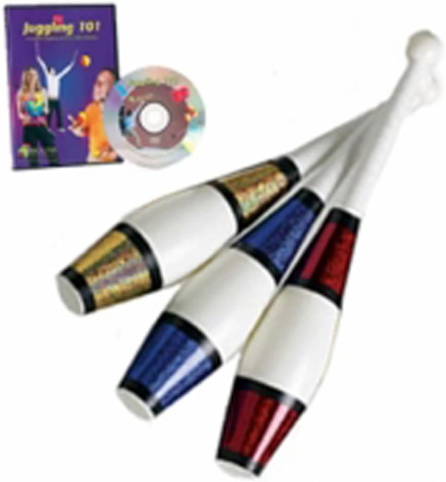 Higgins Brothers Euro Eclipse Clubs & DVD - Includes 3 Clubs (Colors Vary)