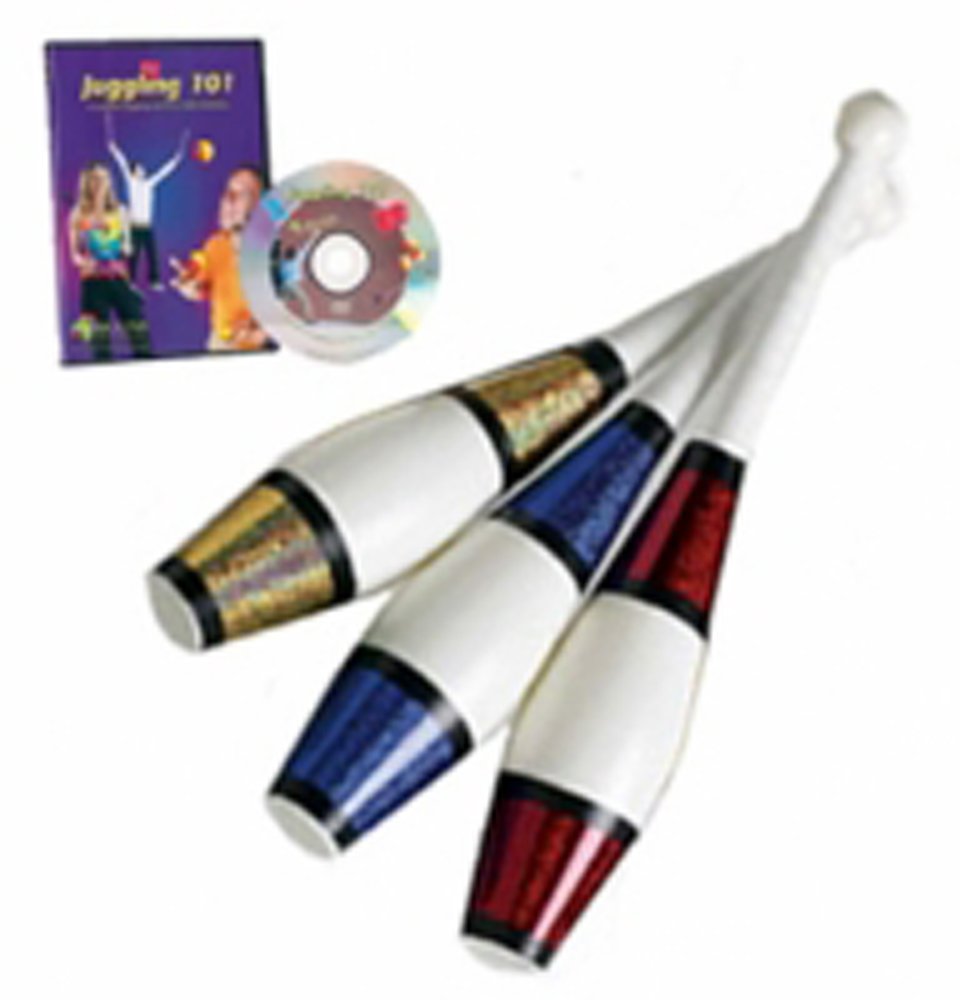 Higgins Brothers Euro Eclipse Clubs & DVD - Includes 3 Clubs (Colors Vary)