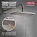 Delta Faucet Vero 17 Series Dual-Function Shower Trim Kit with Single-Spray Touch-Clean Rain Shower Head, Stainless T17253-SS (Valve Not Included)