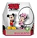 Bullyland 15083 – Juego de Figuras de Disney Mickey y Minnie en Caja de Regalo, 2 Piezas, Figuras pintadas a Mano, sin PVC, Regalo Ideal para niños y niñas para Jugar de fantasía