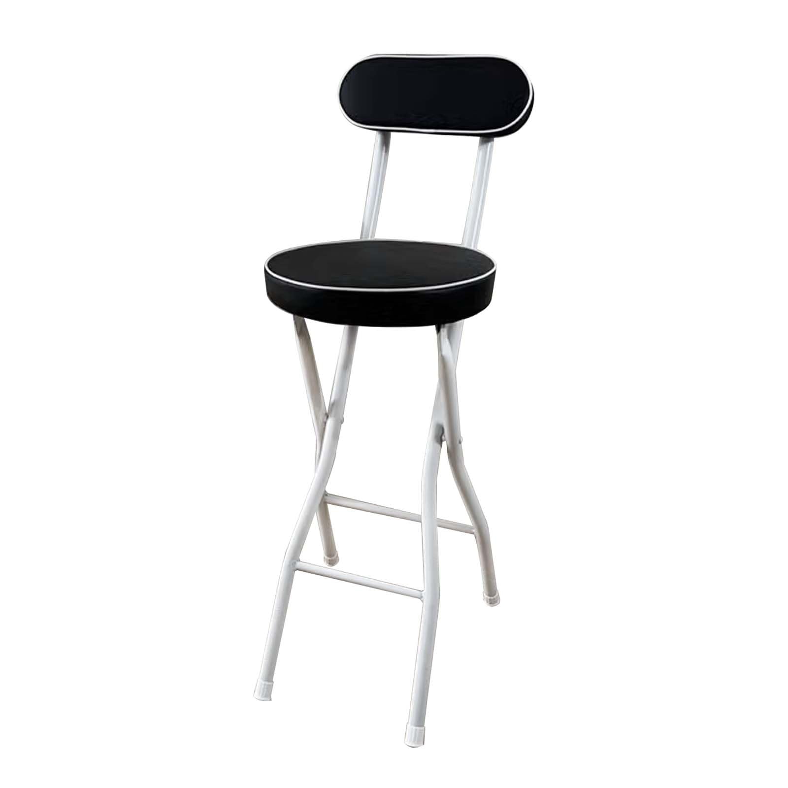 Tabouret de bar pliable réglable en hauteur pour îlot de cuisine et table de jardin