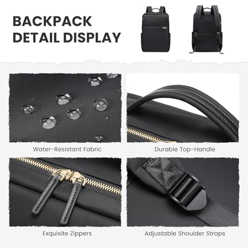 Mochila para laptop mujer resistente al agua 16 pulgadas miniatura 6