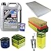 Produktbild QR-PARTS 69376728 Filter Set Inspektionspaket 5 Liter Motoröl Top Tec 4600 5W-30 MANN-FILTER Innenraumfilter Kraftstofffilter Luftfilter Ölfilter